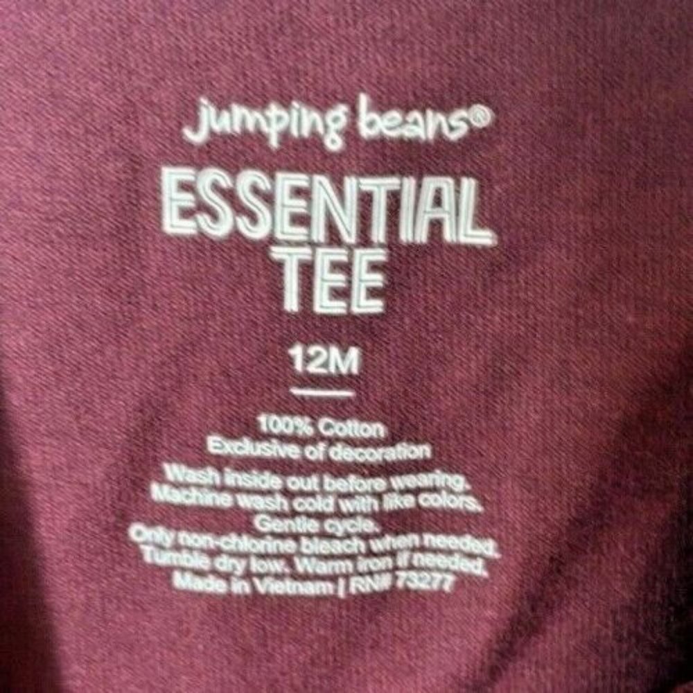 Jumping Beans Boys FALL Henley Long Sleeve Shirts Bundle Size 12 Months NWT - Picture 10 of 11